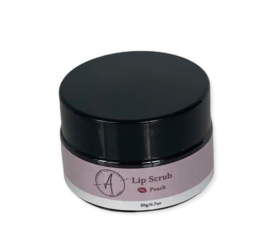 Aleong Artistry: Lip Scrub (Peach)