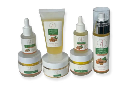 BUNDLE DEAL : Aleong Artistry 7pc Turmeric Skincare Set