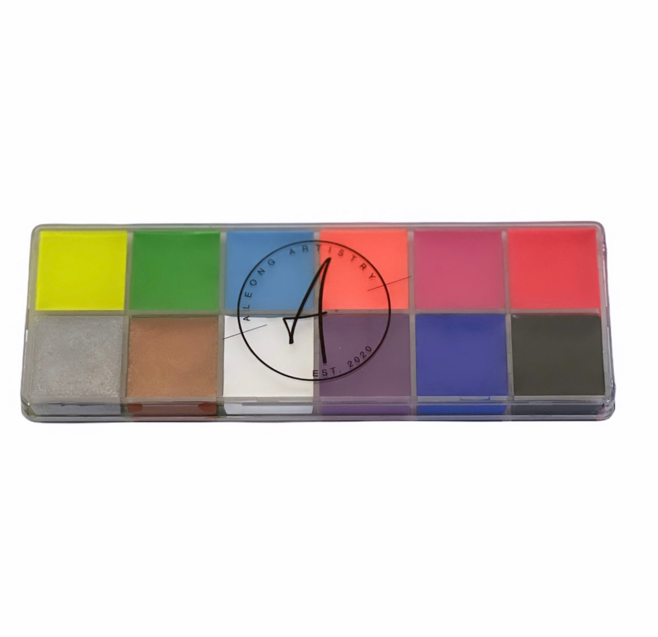 Aleong Artistry: 12 color Face/Body Paint Kit 🎨 FLOURESCENT