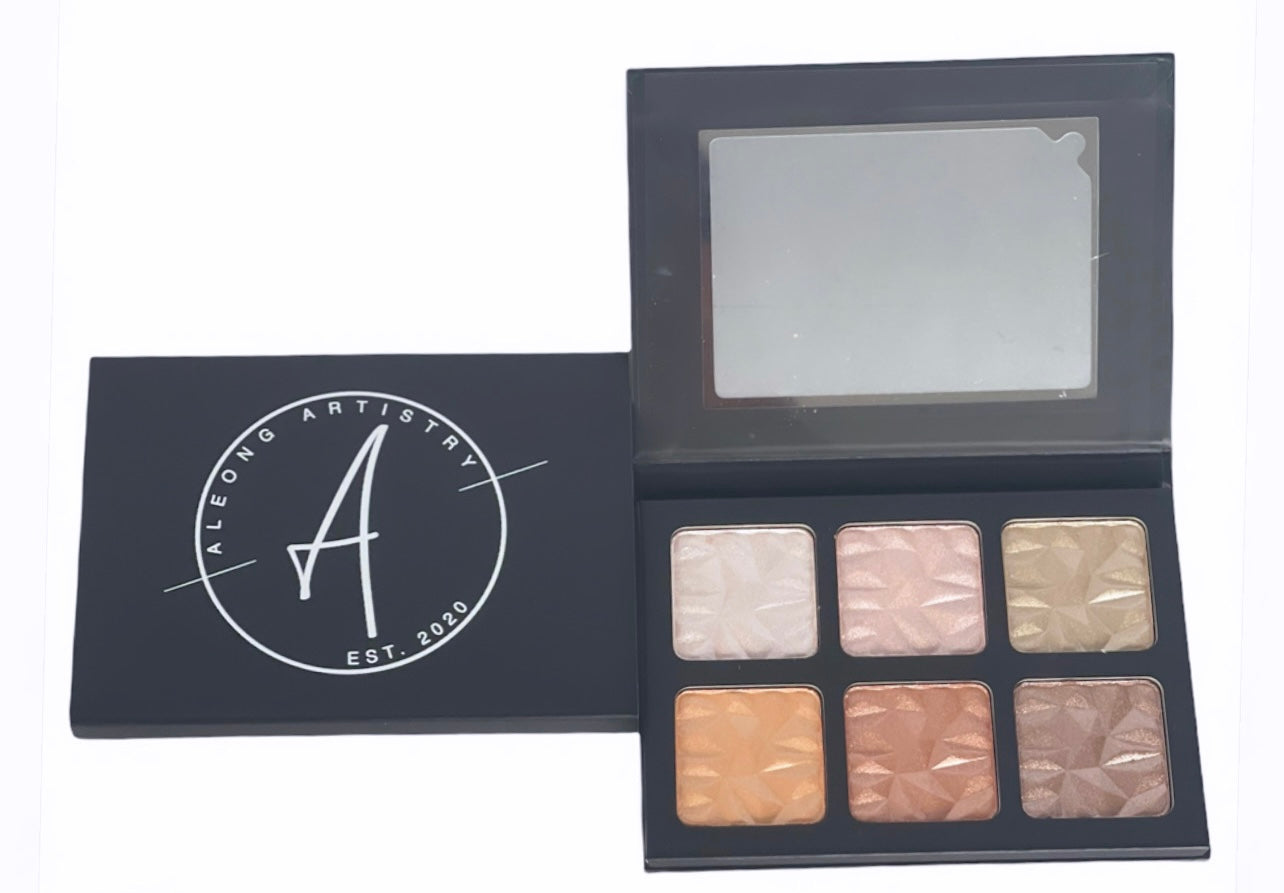 Aleong Artistry: Highlighter Palette (powder)